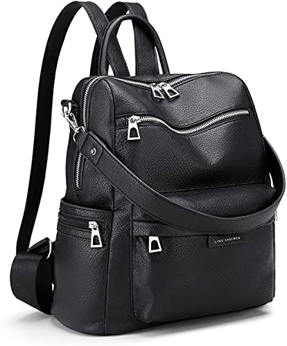 Image of Women High Qulity Multipurpose Backpack Handbag Purse, Travel Backpack Shoulder Bag for Ladies,Girls,Unisex