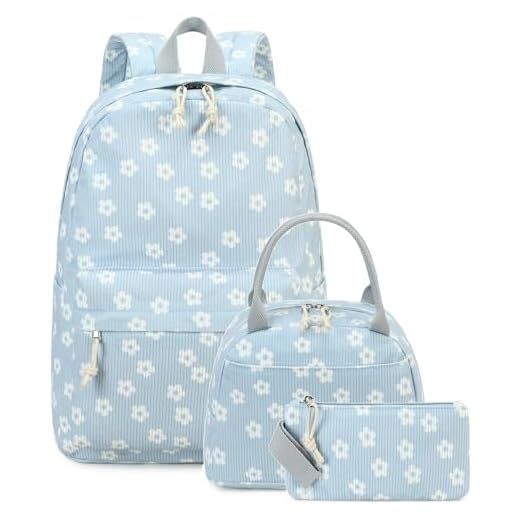 Bluboon Versatile School Backpack with Accessories