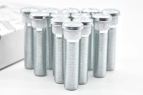 Project Innovation 60mm Total Length Long Extended Wheel Studs Wheel Bolts Compatible with Toyota Tundra Pick up Trucks m14x1.5x60 Year 2007-2021 1 Set 12pcs