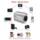 Yinleader 200W 12V auf 230V Kfz-Wechselrichter 1 Euro-Steckdosen 2 USB Spannungswandler