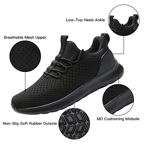 Men's Running Shoes Slip on Walking Shoes Ultra Light Breathable Mesh Non Slip Sneakers Athletic Workout Shoes4