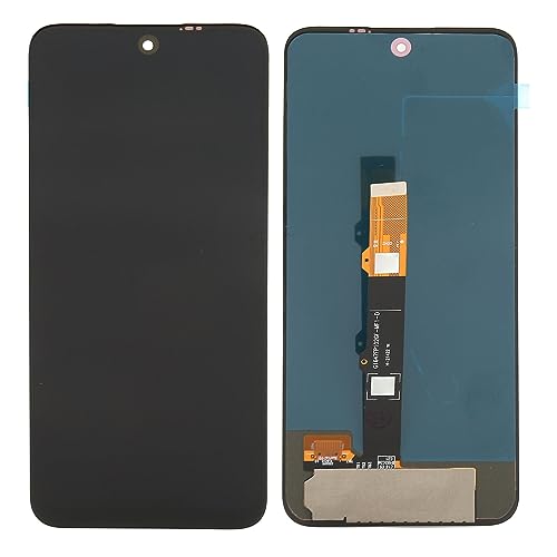 Reemplazo de Pantalla OLED para Motorola G31 G41 G71, Conjunto de Pantalla Digitalizador Táctil de Pantalla LED con Función de Huella Digital de Marco