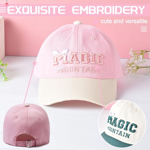 Girls Baseball Hat Toddler Kids Baseball hat for Kids Boys Dinosaur hat Adjustable Girl Snapback Sun Hats4