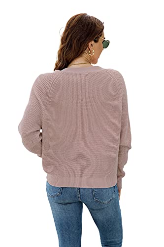 Image of TASAMO Womens Cardigan Sweaters 2026 Fall Cropped Lightweight Sweater