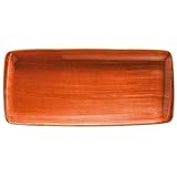 Turgla Home Terracota 13.5' x 6' x h:0.75' Rectangular Terracotta Porcelain Platter