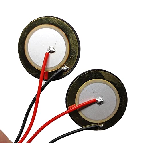 Rikavim Guitar Contact Pickup, Pre-Wired Instrument Pickup Piezo Transducer For Acoustic Guitar Ukulele Cigar Box Guitar Mandolin, 6.35Mm Jack With Volume Tone Control #TOP2