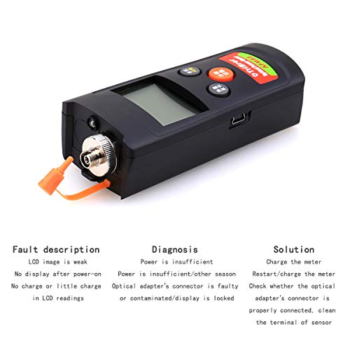 FTTH Handheld Optische Power Meter Hoge Precisie APM80T Miniatuur Fiber Kabel Tester Meten Golflengte 850/980/1300/1310… - Image 8