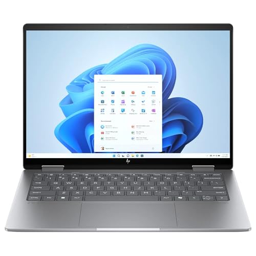 Image of HP Envy x360 2-in-1 14 inch 2K Touchscreen Laptop, Intel 12-Core Ultra 7 155U, 16GB RAM, 1TB PCIe SSD, Backlit KB, Wi-Fi 6E, Fast Charge, Camera, Thunderbolt 4, HDMI, Win 11 Pro, w /BWE Accessories