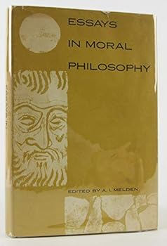 Hardcover Essays in Moral Philosophy. Book