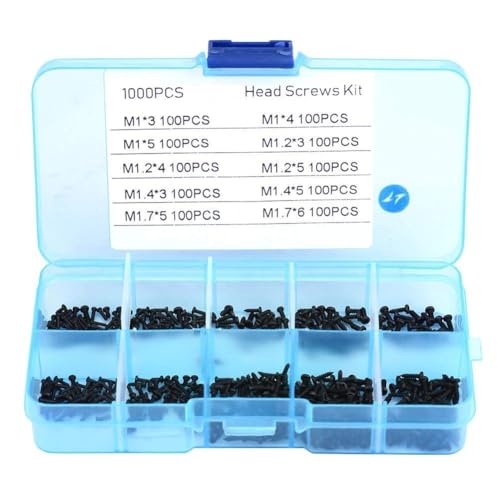 Kit de tornillos autorroscantes para electrónica 1000 pcs
