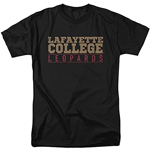 Lafayette College Between The Lines Unisex T-Shirt, Black, X-Large