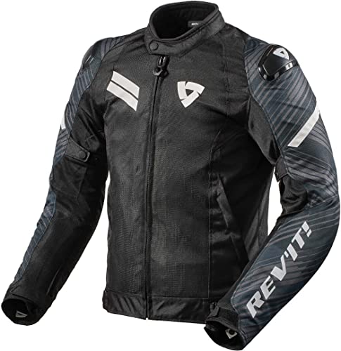 Chaqueta REVIT para Hombre Apex Air H2O Negro Blanco Talla S Cover