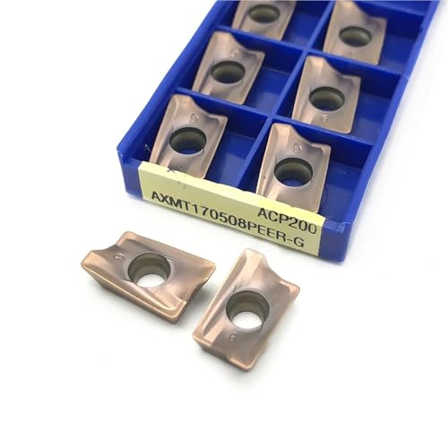 10 piezas insertos de carburo AXMT170508PEER-G miniatura 3