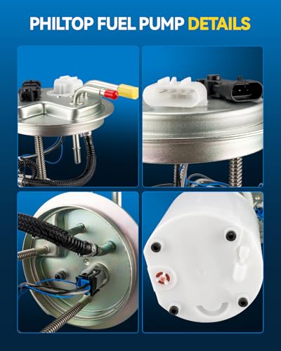 Image of PHILTOP Electric Fuel Pump Assembly FG0815, P76273M, SP6603M