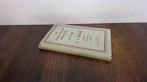 The forty-eight preludes and fugues of J.S. Bach, B0007JHVZ6 Book Cover