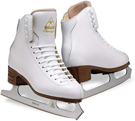 Jackson Ultima Classique JS1991 White Kids Ice Skates, Width C, Size 3