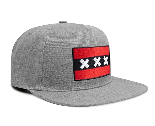 Image of International Tie City Hat for Men and Women, Adjustable Snapback Trucker Baseball Cap with Embroidered Patch