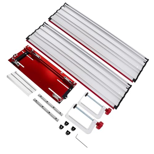 Guida Universale per Circolare 50 Pollici con Telaio in Metallo per Tagli Precisi e Stabilità Ottimale per Fai da Te, Lavori di Ristrutturazione, Posatori di Pavimenti