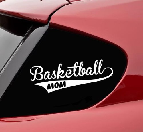 Slap-Art Basketball mom Vinyl Decal Bumper Sticker