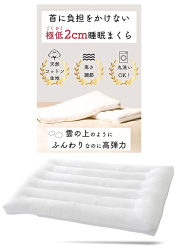 極低2cm 睡眠まくら 首・肩の負担を減らす 枕 低め 低い枕 首が痛くならない 人気 ストレートネック 薄い枕 柔らかい 洗える枕 高さ調節 (極低2cm) 極低2cm 睡眠まくら 首・肩の負担を減らす 枕 低め 低い枕 首が痛くならない 人気 ストレートネック 薄い枕 柔らかい 洗える枕 高さ調節 (極低2cm)