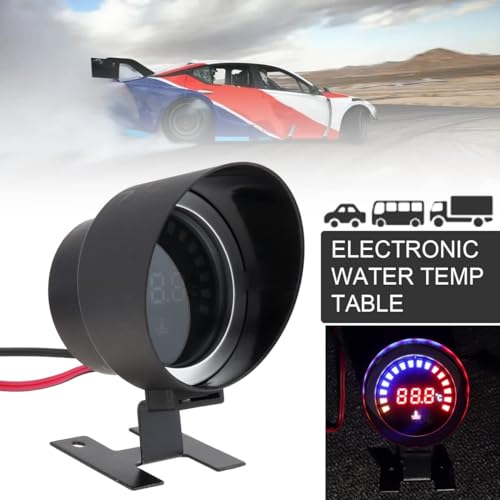 Digital Water Temp Gauge Universal Motorcycle Dc12v Lcd