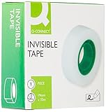 Cinta adhesiva invisible Q-Connect