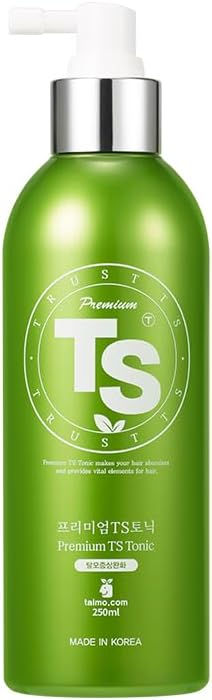 Premium TS Tonic 8.45 fl oz / 250ml, Anti-Thinning, Scalp Nourishing Spray, Relieves Itchy, Dry, Flaky Scalp, Free from Paraben