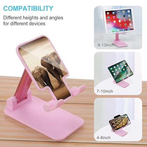 Support de téléphone portable pliable éléphant réglable pour bureau compatible iPhone Android - 3