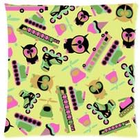 Guse case Cotton Cartoon Owls Throw Pillow Case Home Custom Cushion Cover 18 X 18 Inch One Side