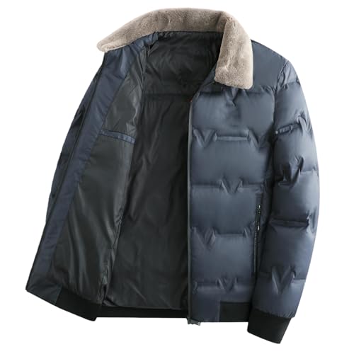 Chaqueta acolchada corta masculina ideal para los días fríos de otoño