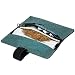 Produktbild SIMARU Tabaktasche Drehertasche aus stabilem Kork, ideal für deinen Drehtabak/Tabak, Tabakbeutel bzw. Tasche in vielen Farben erhältlich, Tabaketui für Herren und Damen (türkis)