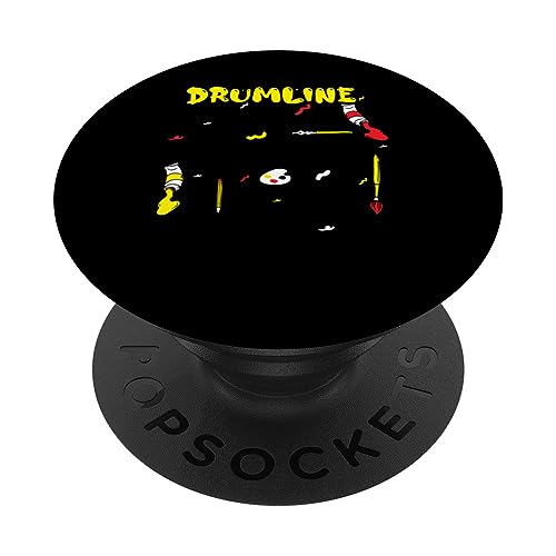 Pasión de arte rítmico: Drumline - Arte Refranes PopSockets PopGrip Intercambiable