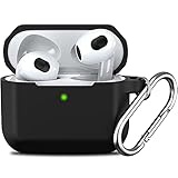 Doboli Compatible with AirPods 3 Case Cover for Airpods 3rd Generation Charging Case 2021 Silicone...