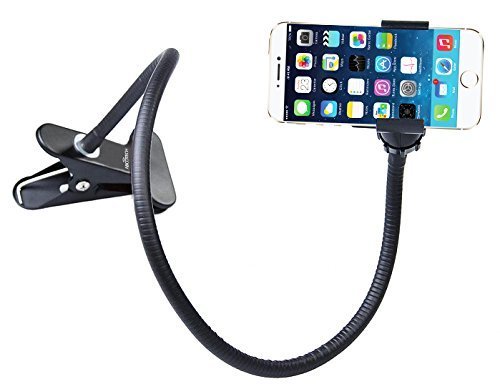 Abco Tech ABC2033 Universal Flexible Long Arm Mobile Phone Holder - Standard Packaging - Black Abco Tech ABC2033 Universal Flexible Long Arm Mobile Phone Holder - Standard Packaging - Black
