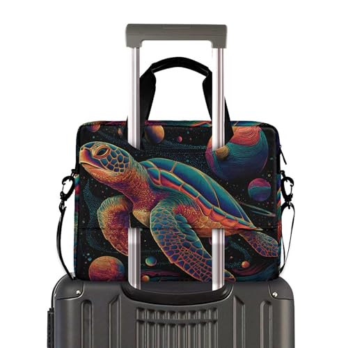 Maletín para portátil con diseño tortuga marina 13-15.6 pulg miniatura 3
