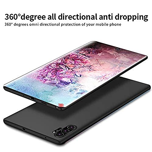 Image of Mobile Back Cover Case for Samsung Galaxy Note 10 Plus (Silicone Case|CameraProtection|Black SC1510)