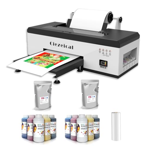 Ciezeical US Ship A3 1390 DTF Printer is Ideal for Small