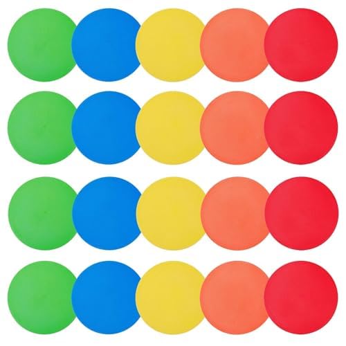 Vasolpryb Poly Spots Spot Markers 9 Inch Non Slip