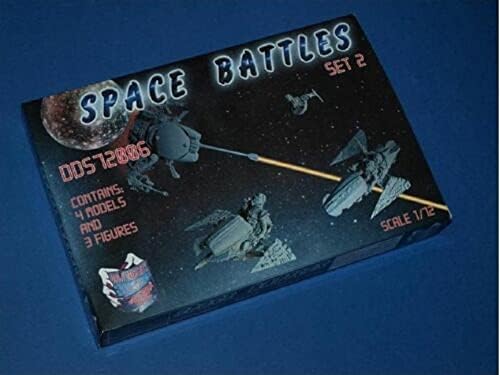 DDS 72006-1/72 Science Fiction Series Space Battles Set 2 Scale Model Kit image 5