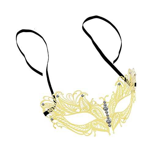Secxt European Imports of Pure Copper Mask, Sexy Lingerie, Queen's Sexy Eye Mask Club, Night Shop Lady, Princess Show, Flirting Mask, Average Size.Temperament, Underwear, Personality, Comfort, Intere