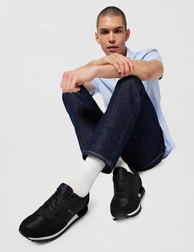 BOSS Parkour Runn Sneaker für Herren, Schwarz Onyx, 40 EU – Ansicht 2