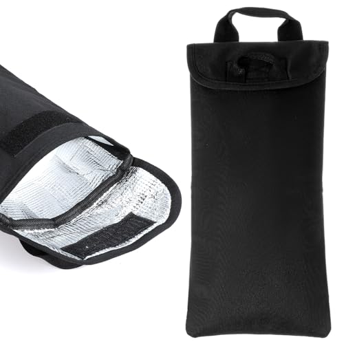 Manchon d'isolation 3L noir pour poche à eau de randonnée et VTT