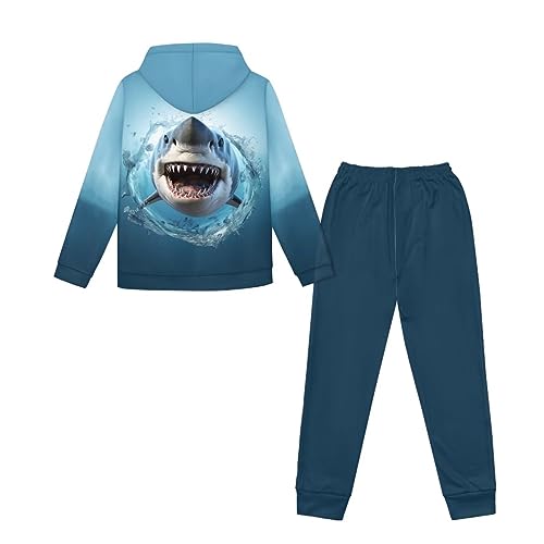 ZFRXIGN Cute Hoodies and Sweatpants Girls Boys Tracksuit 4-12 Years Hoodie Pants Set Activewear Pullover Sweatshirt4