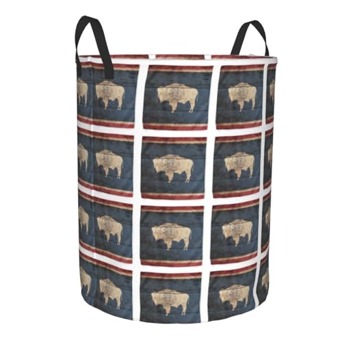 Panier à linge haut Wyoming pour solutionner le manque de rangement des grosses couvertures
