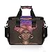 HMZXZ Large Cooler Lunch Bag African American Pretty Women 24-Can (15L) Insulated Lunch Box Soft Leakproof Cooler Cooling Tote Bag for Adult Men Women Camping, Picnic, BBQ