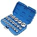 21pc Spline Socket Set 12 PT Point 1/2
