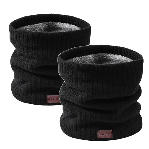 Image of Winter Scarf Neck Warmer Gaiter Face for Men Women Warm Fleece Ski