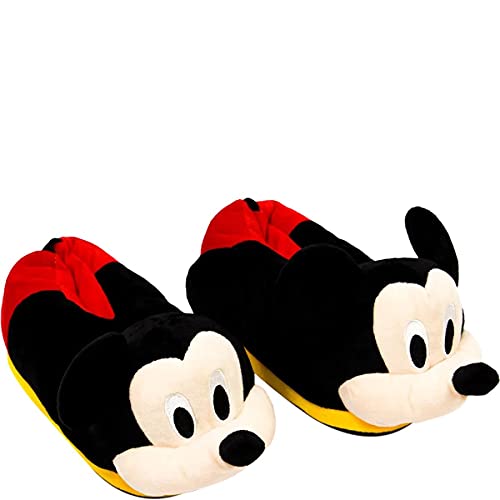 Pantufa Mickey Disney Tamanho:M;Cor:Preto