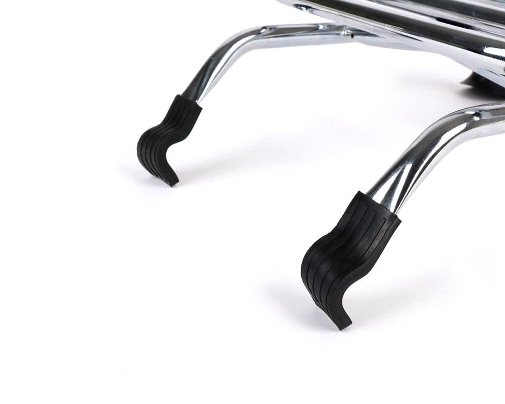 MOTONOSTRA Gepäckträger chrom klappbar vorne kompatibel Vespa GT GTL GTV GTS GTS Super GT60 HPE Supertech