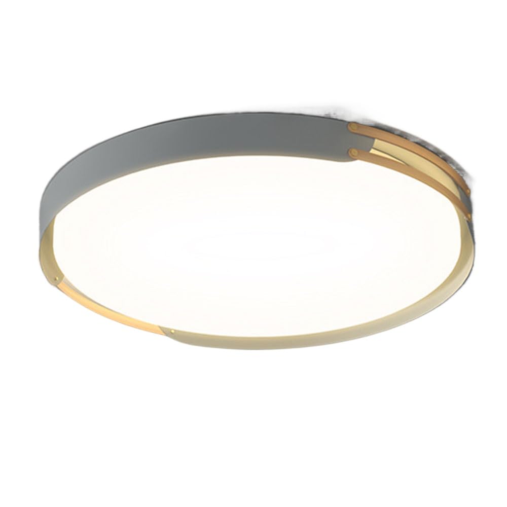 LYMSXAZOU White Ceiling Light 20.4 Inch Flush Mount LED Lamp 24W 3CCT(2700K-5000K) Dimmable Bedroom Entryway Fixture for Foyer Kitchen Closet Hallways
